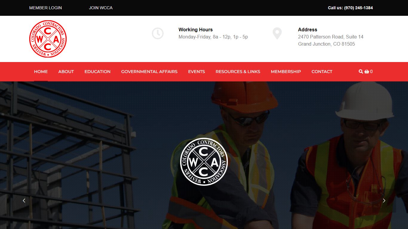 Western Colorado Contractors Association – WCCA offers a wide variety ...